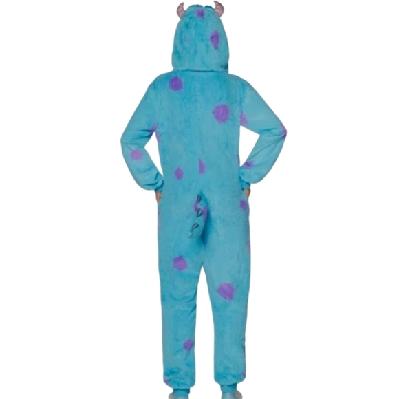 Monsters Inc Sulley Onesie pajamas costume size S - Picture 2 of 11